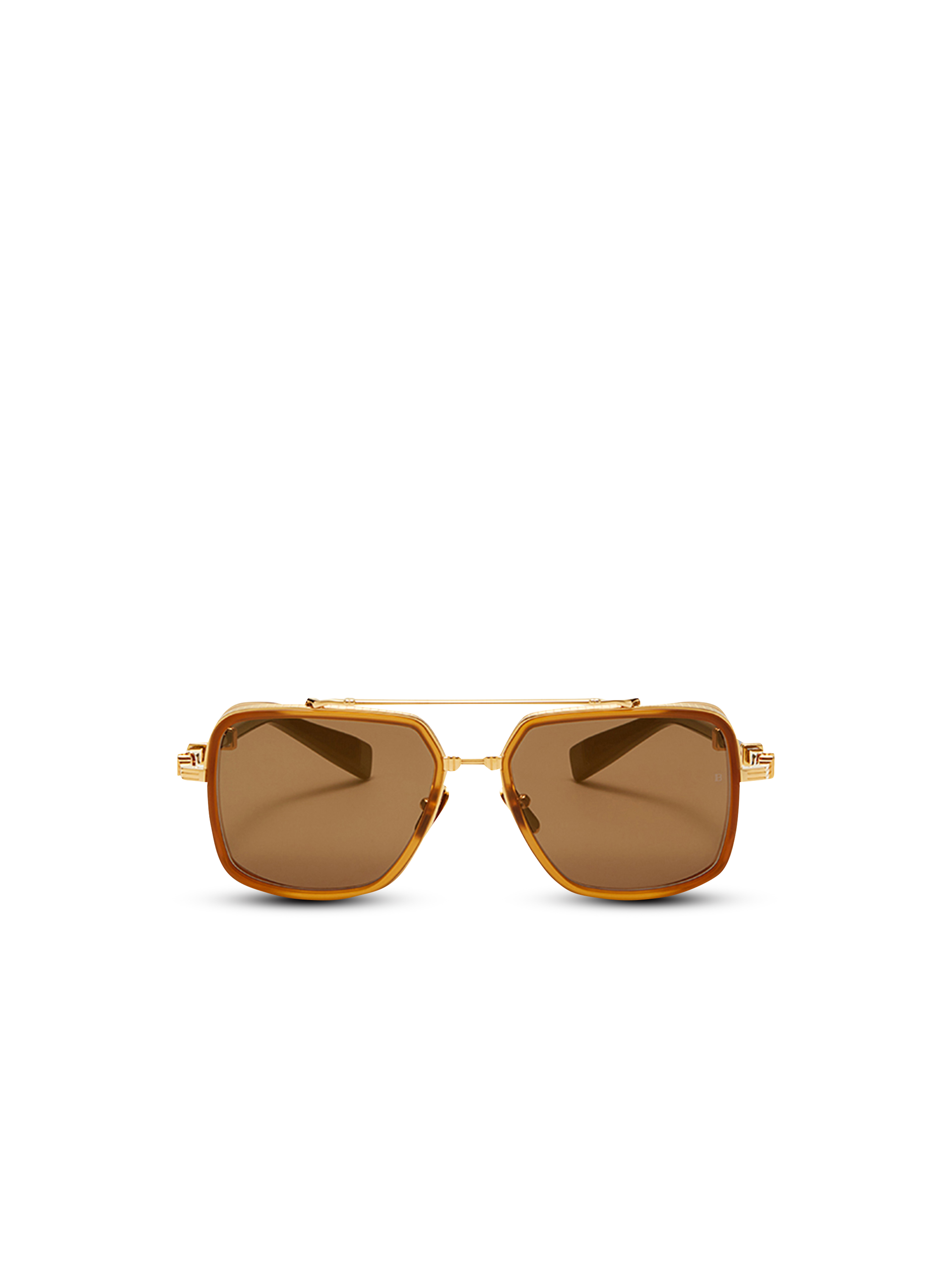 Officier sunglasses, gold
